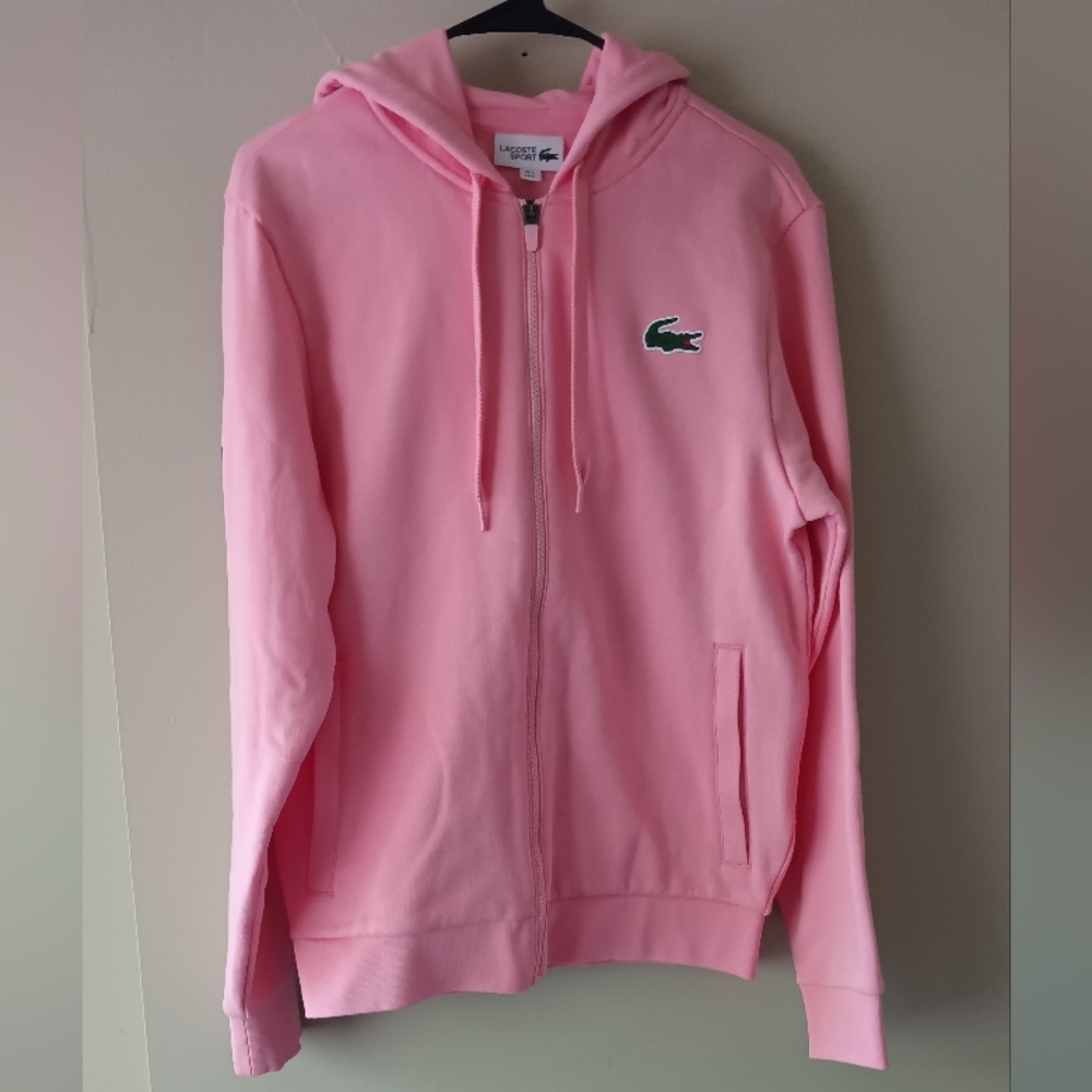 Lacoste Miami Open Edition Pink Hooded Jacket